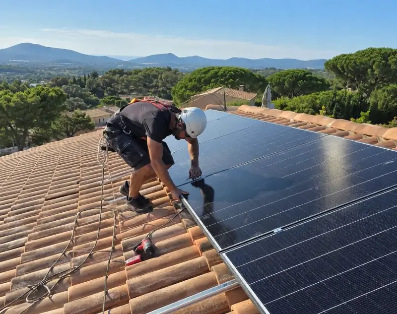 Installateur panneaux solaires Yvoire — pose photovoltaïque sur toiture